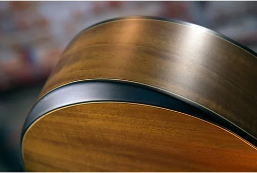 Vista 3 de Washburn Comfort G-Mini 55 Koa - Guitarra acústica tamaño viaje, natural