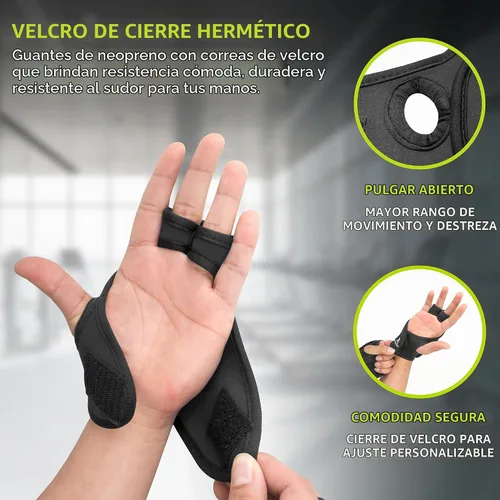 Vista 3 de ProsourceFit Guantes con peso, par de guantes muy resistentes de 2 lb. de neopreno para ejercicios de modelado y aeróbicos
