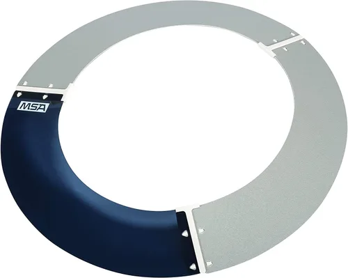 Vista 6 de MSA 697290 V-Gard Protector Solar - Accesorio de Sombrero Duro Reutilizable y Reemplazable, Protección Añadida contra el Sol y el Calor, Lexan
