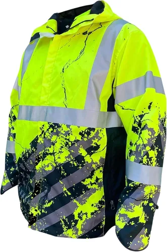 Vista 17 de SafetyShirtz SS360 ANSI Clase 3 Tipo R Sudaderas con Capucha Gráfica