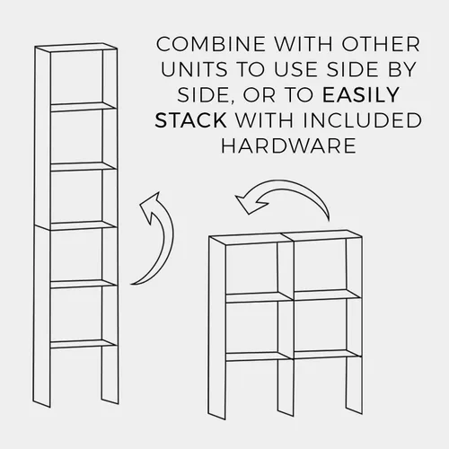 Vista 6 de Mueble organizador ClosetMaid, vertical, de 31 pulgadas