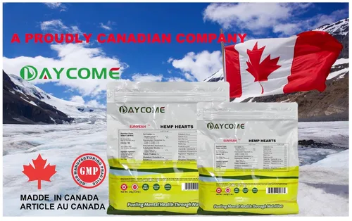 Vista 7 de Corazones de cáñamo canadienses, semillas de cáñamo descascarilladas de 1.5 libras, cosecha de Saskatchewan, semillas de cáñamo sin cáscara, ideal