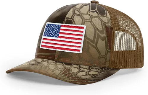 Vista 163 de Joe's USA Richardson 112 - Gorras de camionero con parche gráfico personalizado - Gorras estructuradas de cinco y seis paneles Richardson Premium