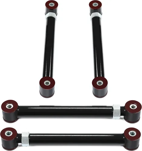Vista 7 de Kojem Brazos de control inferiores superiores delanteros de 0 a 6 pulgadas, ajustables, compatibles con Dodge Ram 1500 2500 3500 4x4 1994-2009, 4