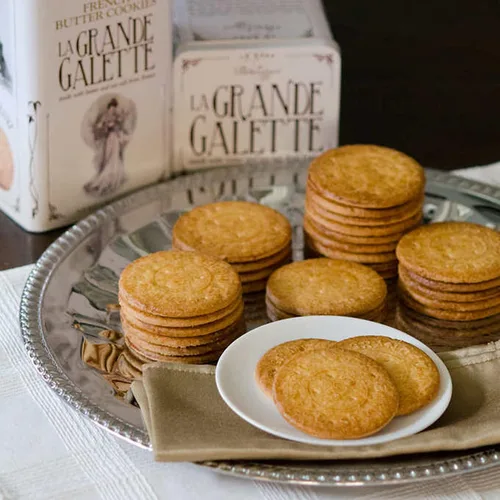 Vista 5 de Galletas de Mantequilla Francesas La Grande Galette - Paquete de 4