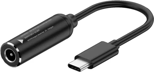 Vista 10 de CY Cable rectangular Jack Thinkpad X1 Entrada a USB-C Tipo-C Cable de carga para teléfono portátil PD9V 5V 20V