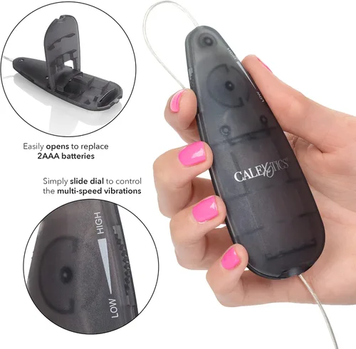 Vista 2 de California Exotic Novelties Booty Call Booty Vibro Kits, negro