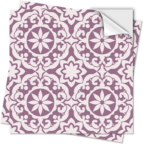 Vista 46 de Alwayspon Adhesivos de transferencia de azulejos de vinilo esmerilado para despegar y pegar, calcomanías autoadhesivas para azulejos de pared