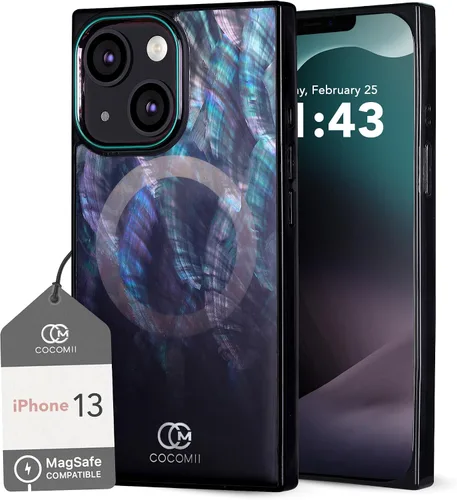 Vista 163 de Cocomii - Funda rectangular compatible con iPhone Xs/X - Perla opalescente, brillo brillante, para mujeres, niñas, hombres, funda protectora