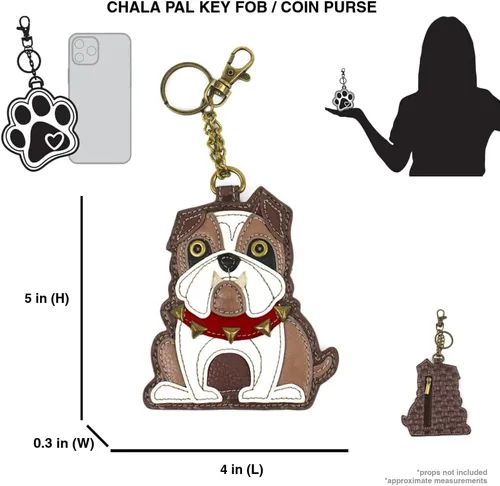 Vista 18 de CHALA Dog Collection - Llavero decorativo para mujer
