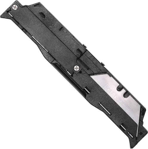 Vista 7 de Klein Tools 44306 FLICKBLADE - Cuchillo utilitario plegable 2 en 1 y raspador con almacenamiento de cuchillas integrado, posiciones de bloqueo
