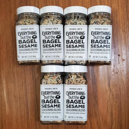 Vista 9 de Trader Joe's Everything but The Bagel - Mezcla de condimentos de sésamo, paquete de 2