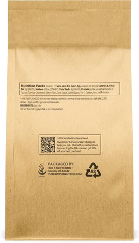 Vista 5 de Pure Original Ingredients Paquete de cloruro de magnesio y sal marina fina (2 lb) polvo fino, grado alimenticio
