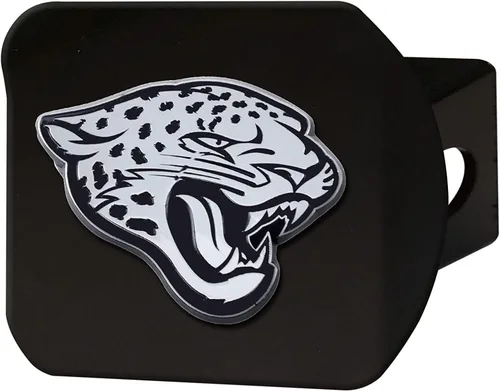 Vista 4 de FANMATS NFL Unisex-Adult Black & Chrome Logo Negro