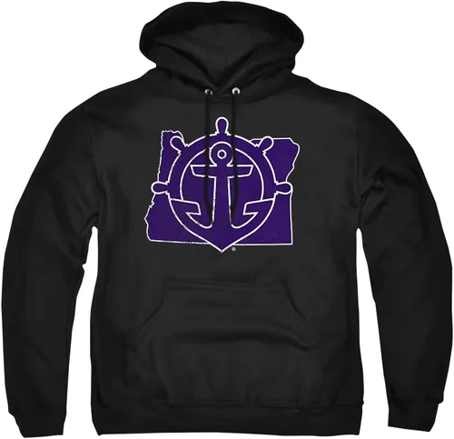 Vista 143 de LOGOVISION Colección de sudaderas con capucha unisex con diseño de forma universitaria oficial para hombres y mujeres