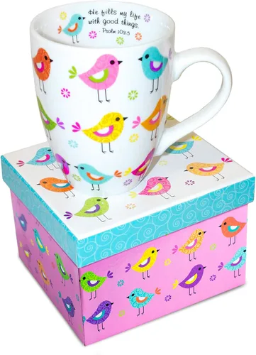 Vista 17 de Divinity Boutique 22188 Tazas de cerámica en caja, 1 unidad (paquete de 1), Gato de otoño