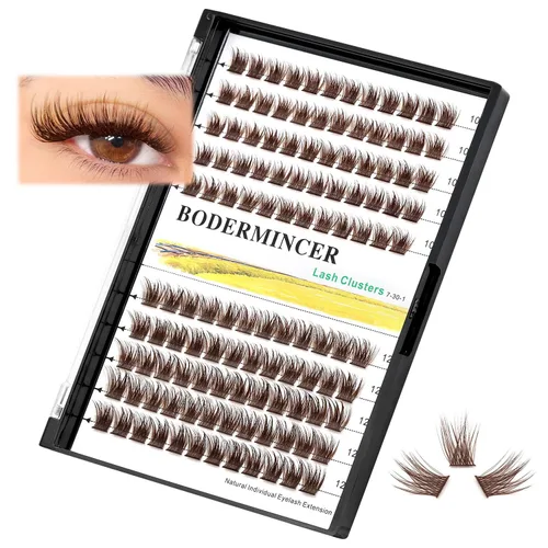Vista 24 de Bodermincer 4 piezas Pinzas de Clúster de Pestañas para Injerto de Extensiones de Pestañas Postizas (4 piezas de Pinzas)