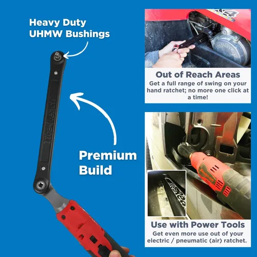 Vista 4 de TITE-REACH Llave de extensión profesional de 1/4 pulgadas