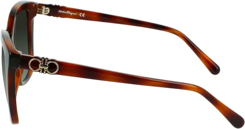 Vista 3 de Salvatore Ferragamo Gancini-SF1026SL Tortuga Talla única, Carey
