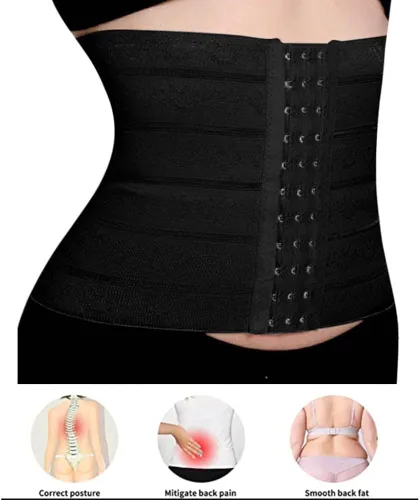 Vista 4 de Delsa Leaf Entrenador de cintura para pérdida de peso para mujer
