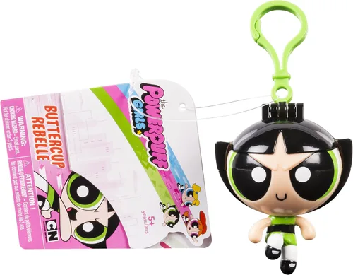 Vista 3 de The Powerpuff Girls, Flick N Reveal Keychain, Buttercup, por Spin Master