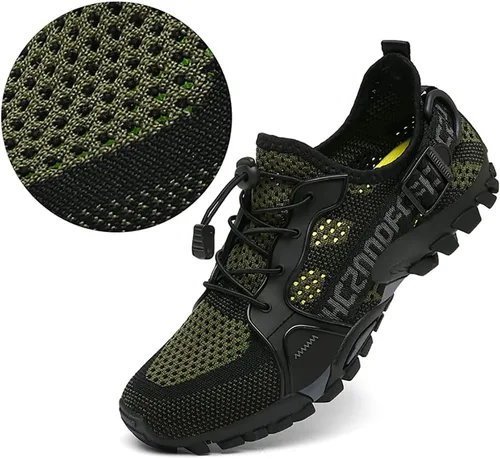 Vista 2 de Zapatos de agua para hombre y mujer, zapatos de senderismo al aire libre, secado rápido, zapatos acuáticos para playa, senderismo, senderismo