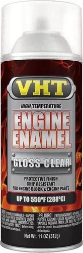 Vista 16 de VHT SP130 550° - Pintura en aerosol de esmalte para motor de alta temperatura, color negro mate – lata de 11 oz