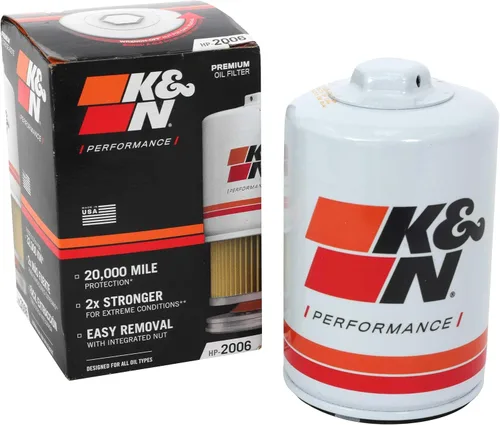 Vista 10 de K&N HP-2006 Performance filtro de aceite extraíble