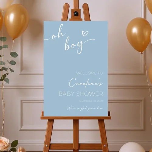 Vista 10 de Bonito letrero de bienvenida para baby shower, decoración de césped al aire libre, texto personalizado