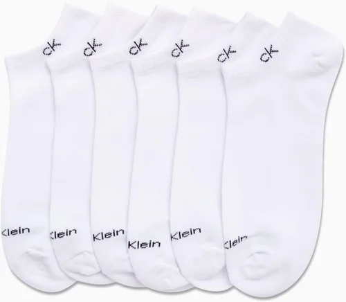 Vista 66 de Calvin Klein Calcetines para hombre, mezcla de algodón, acolchados, sin talla, forro de calcetines atléticos (6 unidades)