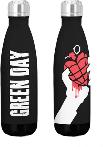 Vista 8 de Rocksax Metallica Kill 'Em All Botella de Agua Aislada al Vacío de Acero Inoxidable – 16.9 fl oz Botella Coleccionable de Banda de Rock para Bebida