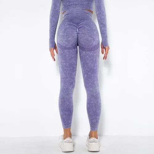 Vista 5 de Pantalones de yoga para mujer, leggings de pierna recta, cintura alta, leggings de gimnasio, ajuste casual, oficina, negocios, trabajo