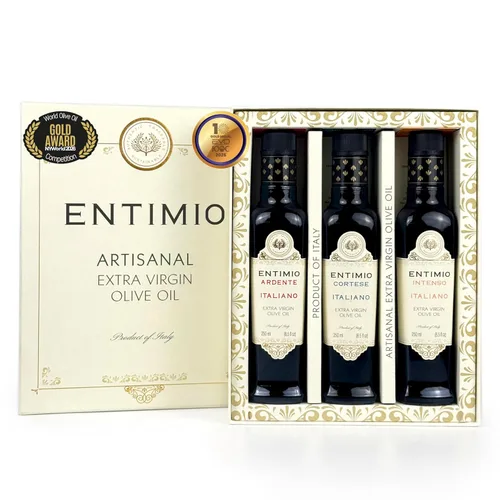 Vista 9 de Entimio Ardente Aceite de oliva virgen extra italiano orgánico de Italia, más de 600 mg/kg alto en polifenoles, ganador del oro 2025, evoo