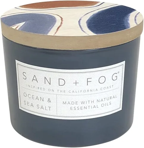 Vista 43 de Sand + Fog Vela perfumada - Chai – Aromas adicionales y tamaños – Mecha 100% de algodón sin plomo - Velas de lujo en frasco para refrescar el aire