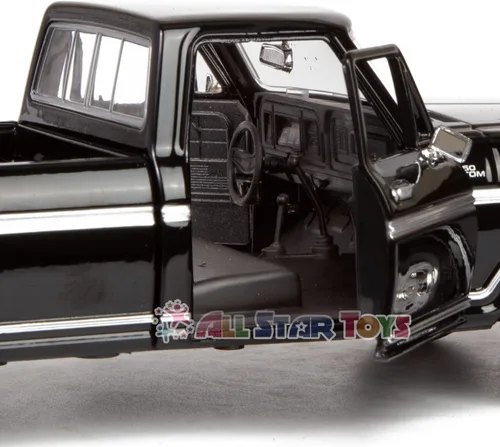 Vista 6 de Motormax All Star Toys Exclusive 1979 F-150 California Highway Patrol CHP Police Pickup Truck 1:24 Diecast Law Enforcement Model Car 76987