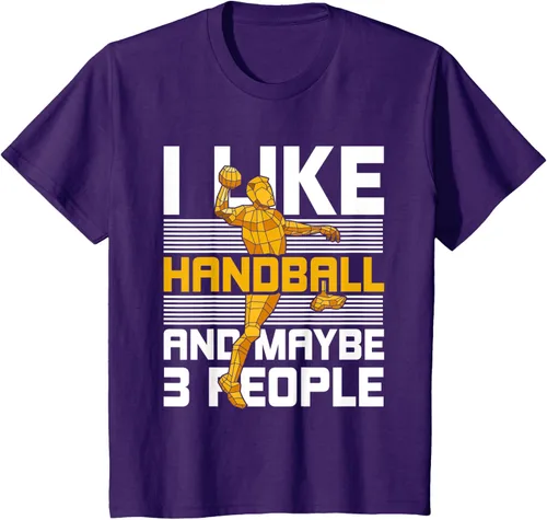 Vista 15 de Divertido jugador de balonmano atleta regalo balonmano camiseta Negro