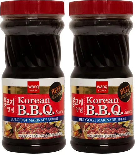 Vista 11 de Wang Salsa Bulgogi – Marinada coreana para Bulgogi de ternera, auténtica salsa coreana Bulgogi, sabor dulce y salado, sin MSG, fabricado en Corea