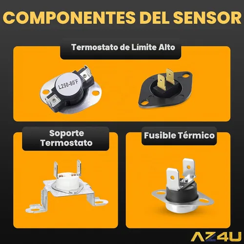 Vista 6 de Elemento calefactor del secador substituye para Samsung DV45K6500EV/A3