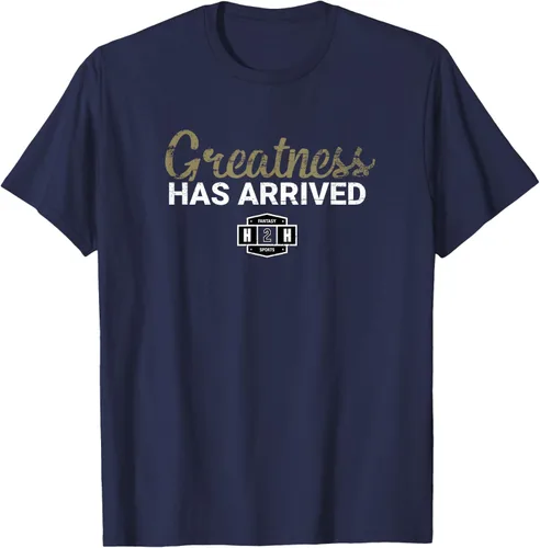 Vista 77 de Fantasy Sports Greatness Has Arrived Camiseta Negro