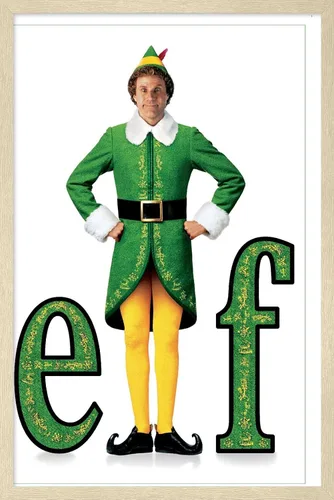 Vista 7 de Trends International Elf - Póster de pared de una hoja, 14.725 x 22.375 pulgadas, versión enmarcada de madera de granero