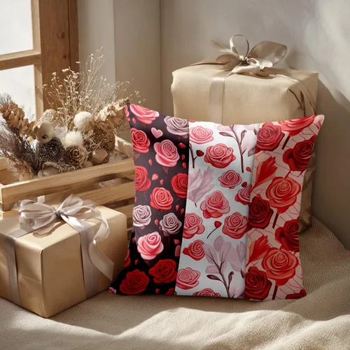 Vista 216 de Batmerry Autumn Pumpkin Templeton Throw Pillow Covers, Green Leaves Paths Forests Decorative Pillow Covers Digital Printing Blended for Couch Sofa