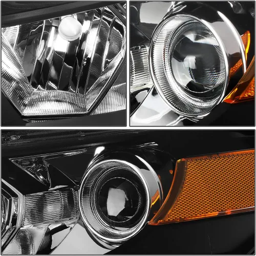 Vista 2 de DNA Motoring OEM-HL-0004-L Estilo de fábrica Lado del Conductor Proyector Faro Lámpara HO2502135 Para 08-12 Honda Accord