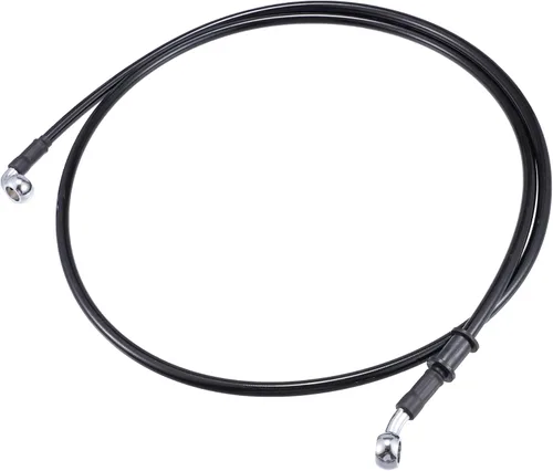 Vista 23 de X AUTOHAUX 31.5 in AN3 M10 Línea de freno hidráulico para coche, manguera de aceite, 28 ° 90 ° acero inoxidable para coche, motocicleta, motocross
