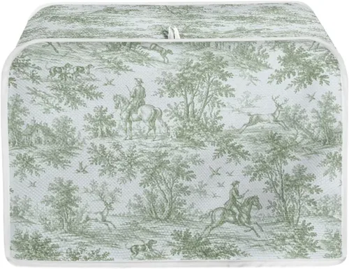 Vista 31 de Xoenoiee Fundas para Tostadora Azteca Tribal con Estampado de Girasoles y Colibríes, Cubierta para Panificadora, Fundas para Electrodomésticos