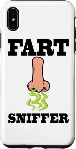 Vista 11 de Fart Sniffer Shirt, Gross Dad Joke Shirt, Weird Funny Fart Case for iPhone 17