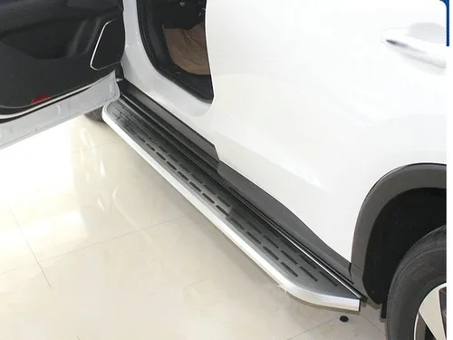 Vista 4 de Estribos laterales para Nissan X-Trail/Rogue 2014-2019, pedales de barra, barras de paso, accesorios de coche