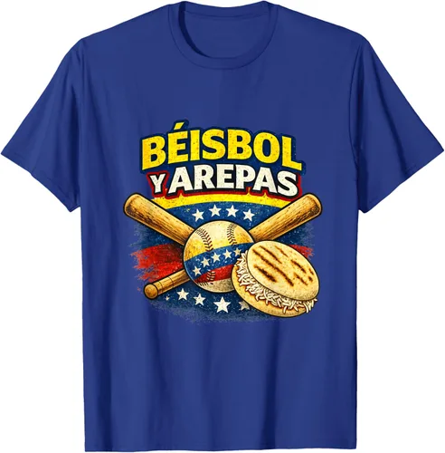 Vista 21 de Camiseta Beisbol y Arepas Venezuelas Baseball Pride Team 2026