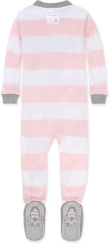 Vista 2 de Burts Bees Baby baby-girls Sleeper Pajamas Zip Front Non-slip Footed Sleeper Pjs 100 Organic Cotton