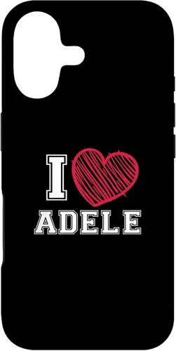 Vista 32 de Funda personalizada para iPhone 11 I Heart Adele First Name I Love Adele