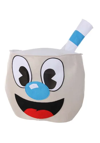 Vista 7 de Cabeza de Personaje de Fieltro Mugman Multicolor